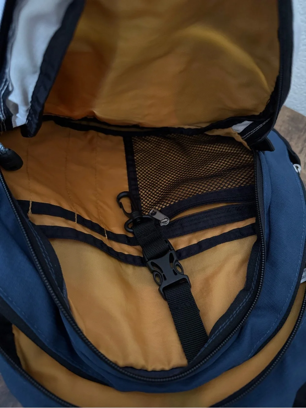Y2k Vintage Surfwear Avanti Mini Backpack Bag Blue White 90s Boho Hippie Beach